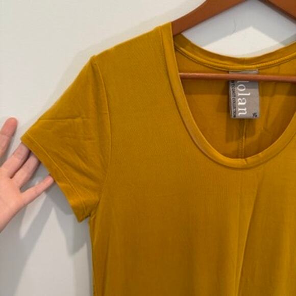 Left Coast by Dolan Anthropologie Dress Women’s XS T-Shirt Sheath Pockets Casual - Picture 6 of 14